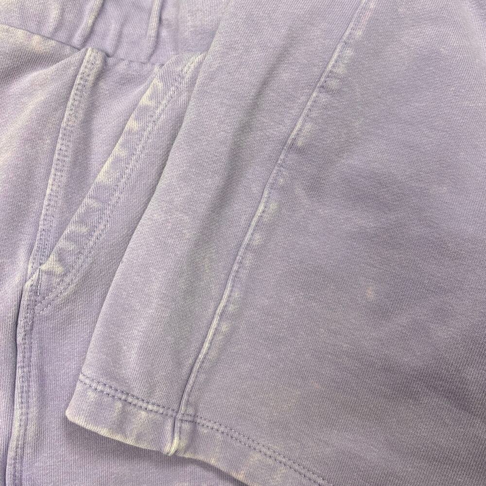 Joy Lab Women's Purple Drawstring Acid Wash Activewear Lounge Sweat Shorts M - Picture 5 of 7